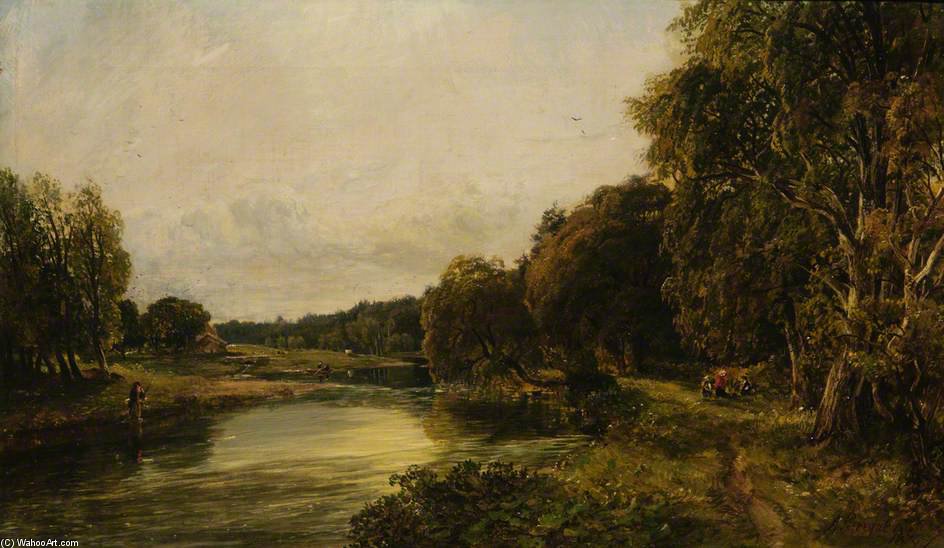 Kirkside On The Deveron — Arthur Perigal The Younger