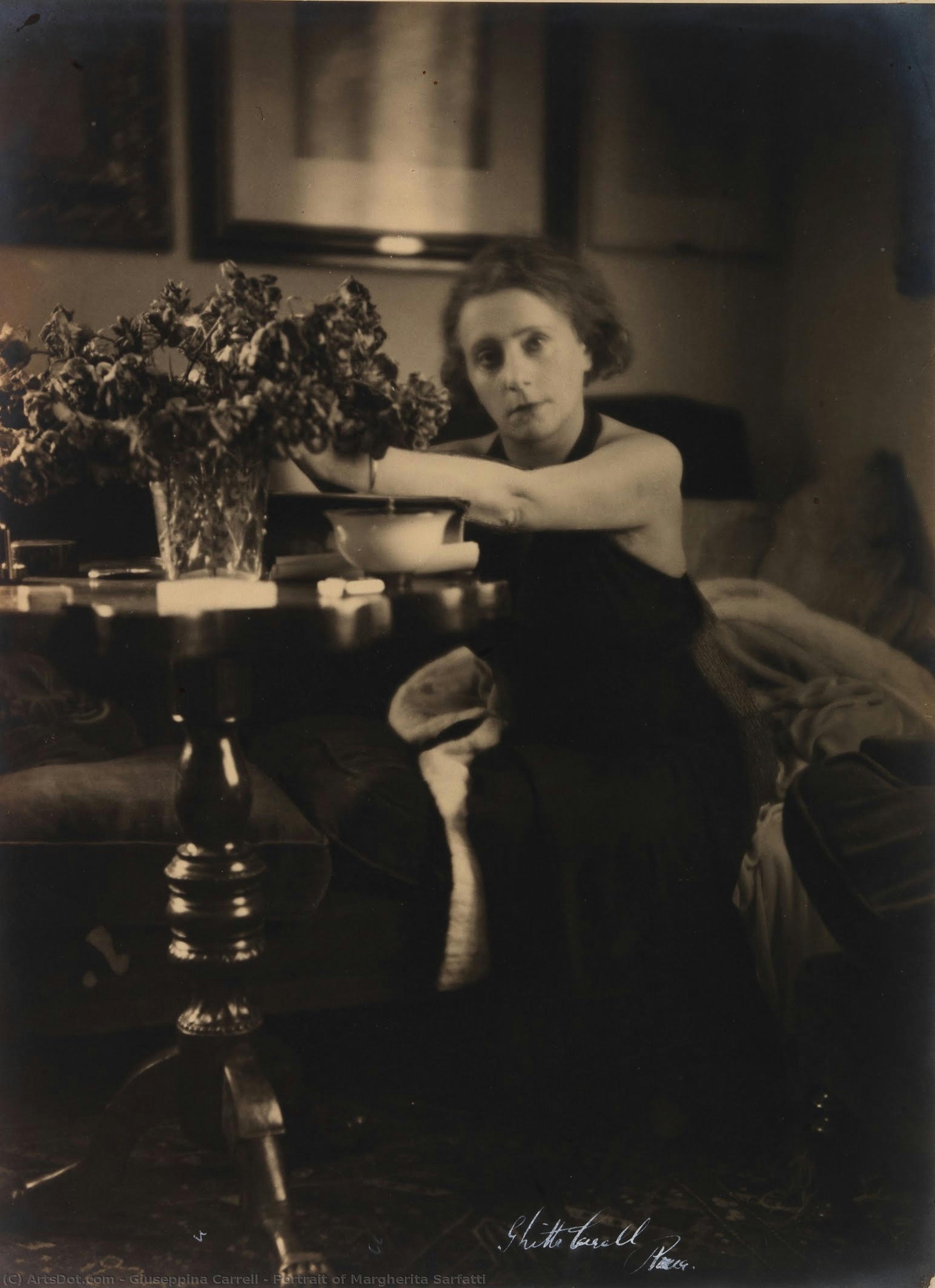 Portrait Of Margherita Sarfatti — Giuseppina Carrell