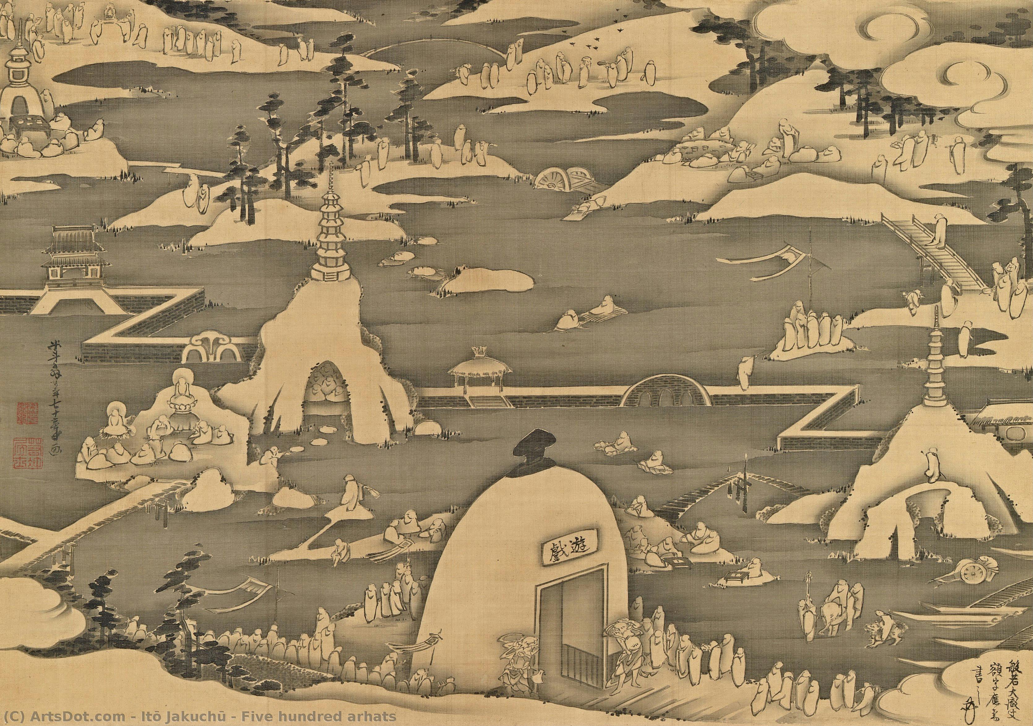 Five Hundred Arhats — Ито Якоку
