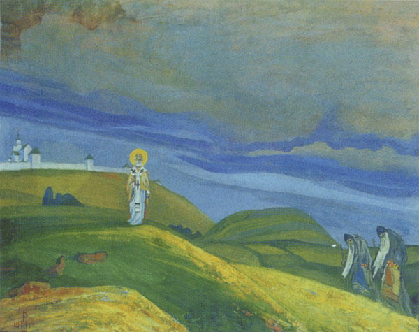 Saint Nicholas — Nikolai Konstantinowitsch Roerich
