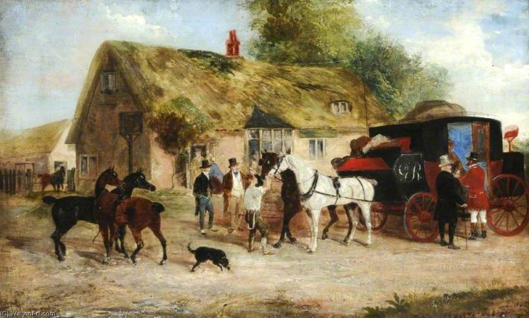 Coach Scene — Richard Dodd Widdas