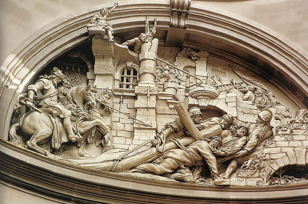 The Fall Of Christ Under The Cross — Lucas Faydherbe
