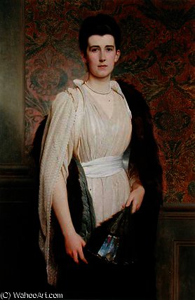 Portrait Of A Woman — Charles Edward Perugini