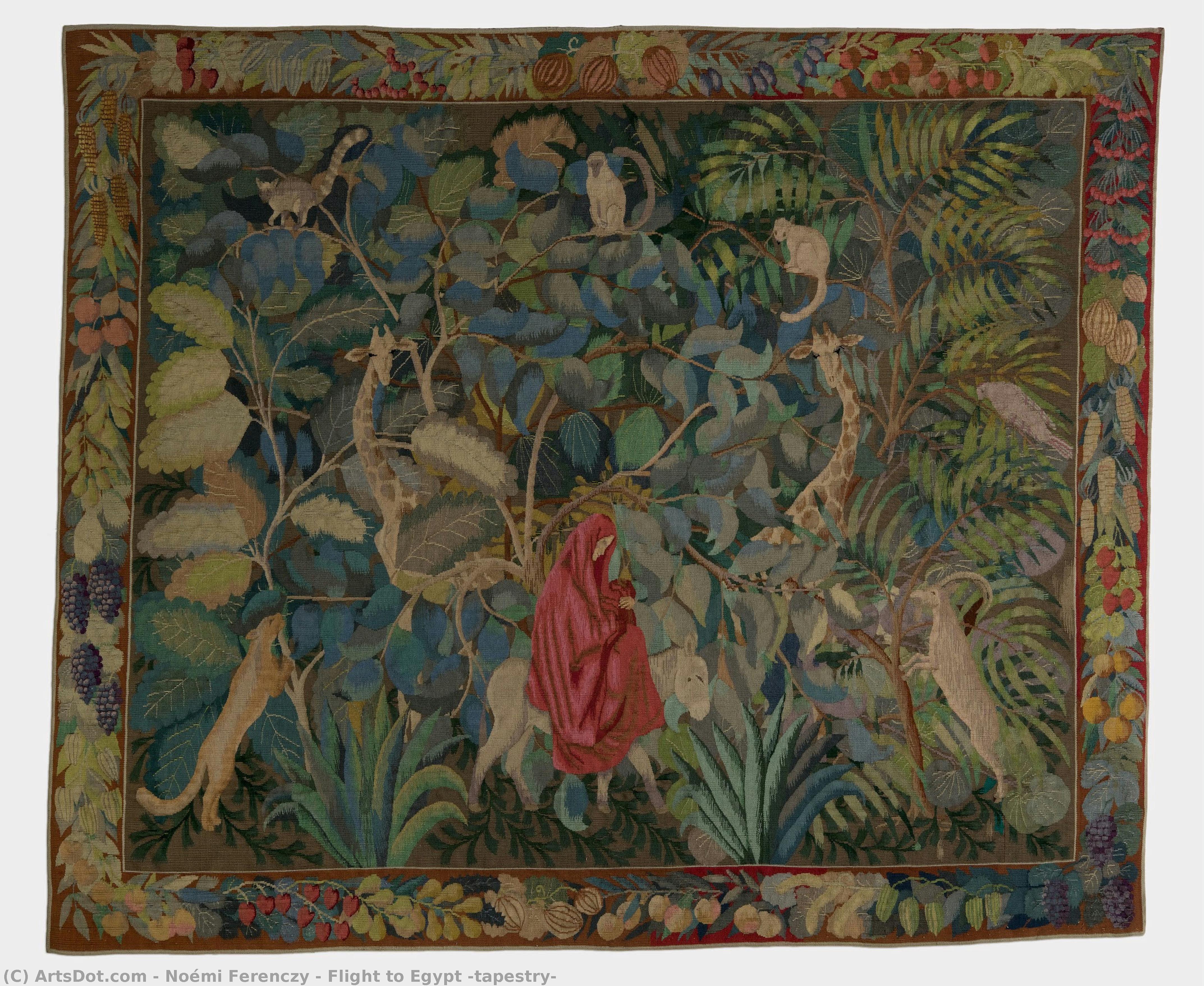 Flight To Egypt (tapestry) — Noémi Ferenczy