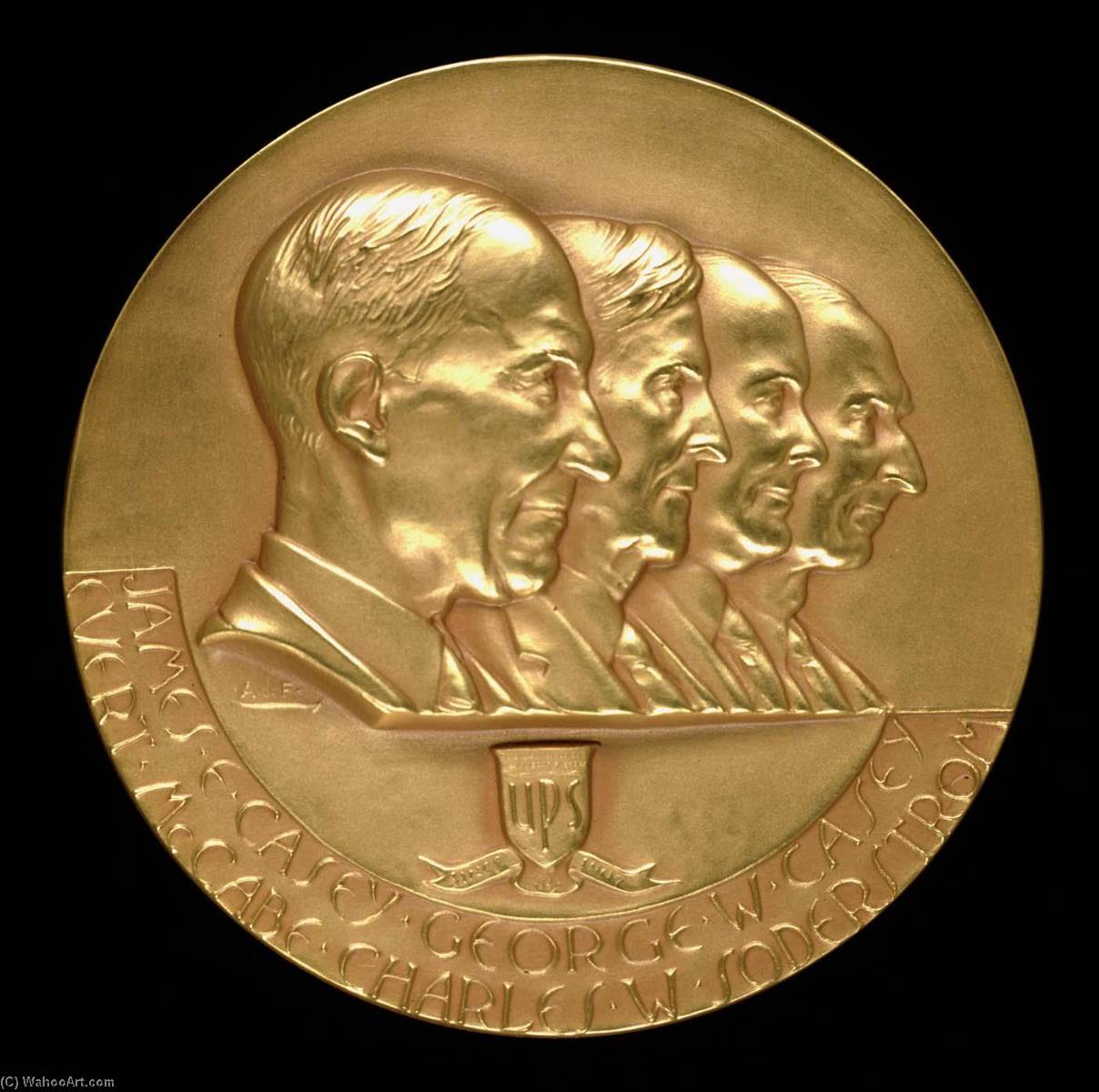 United Parcel Service Fiftieth Anniversary Medal (obverse) — Anthony De Francisci