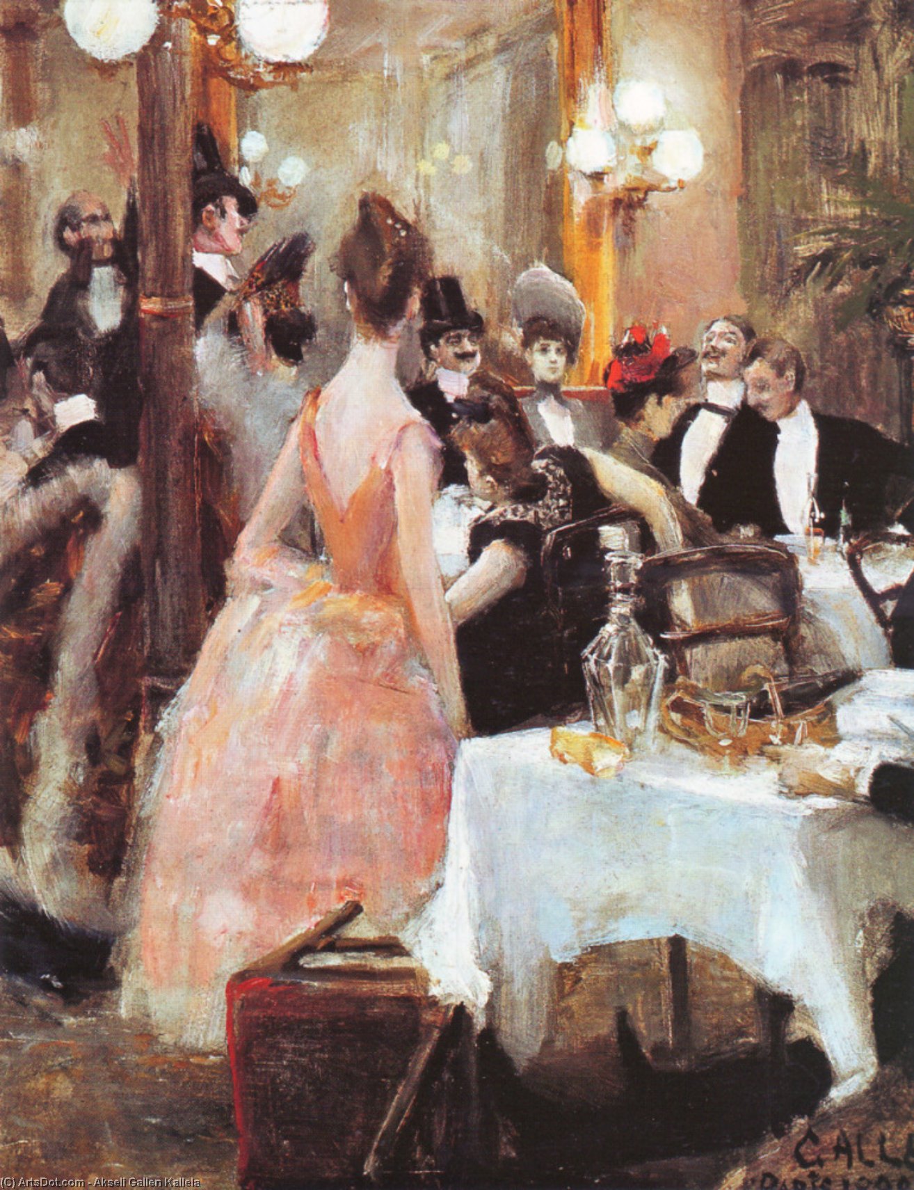 After The Opera Ball — Akseli Gallen-kallela