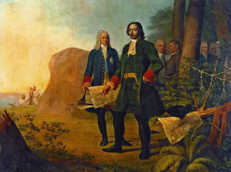 Peter The Great. Founding Of St. Petersburg — Alexei Wenetsianow