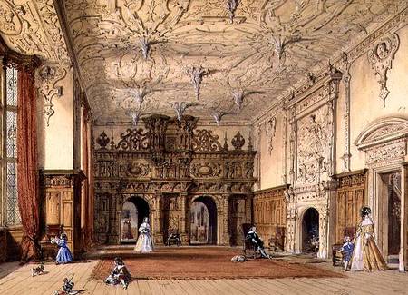 Crewe Hall, Cheshire — Joseph Nash