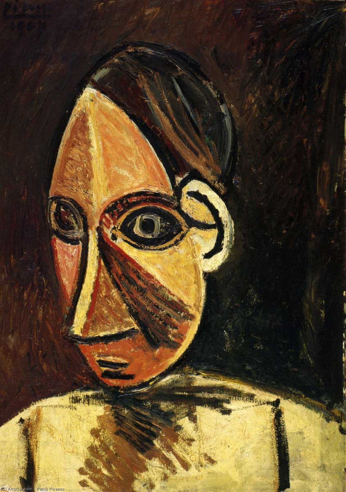 Head Of A Woman — Pablo Picasso