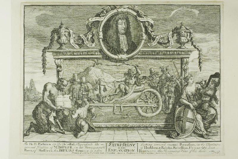 Frontispiece, Plate One From Hudibras — William Hogarth