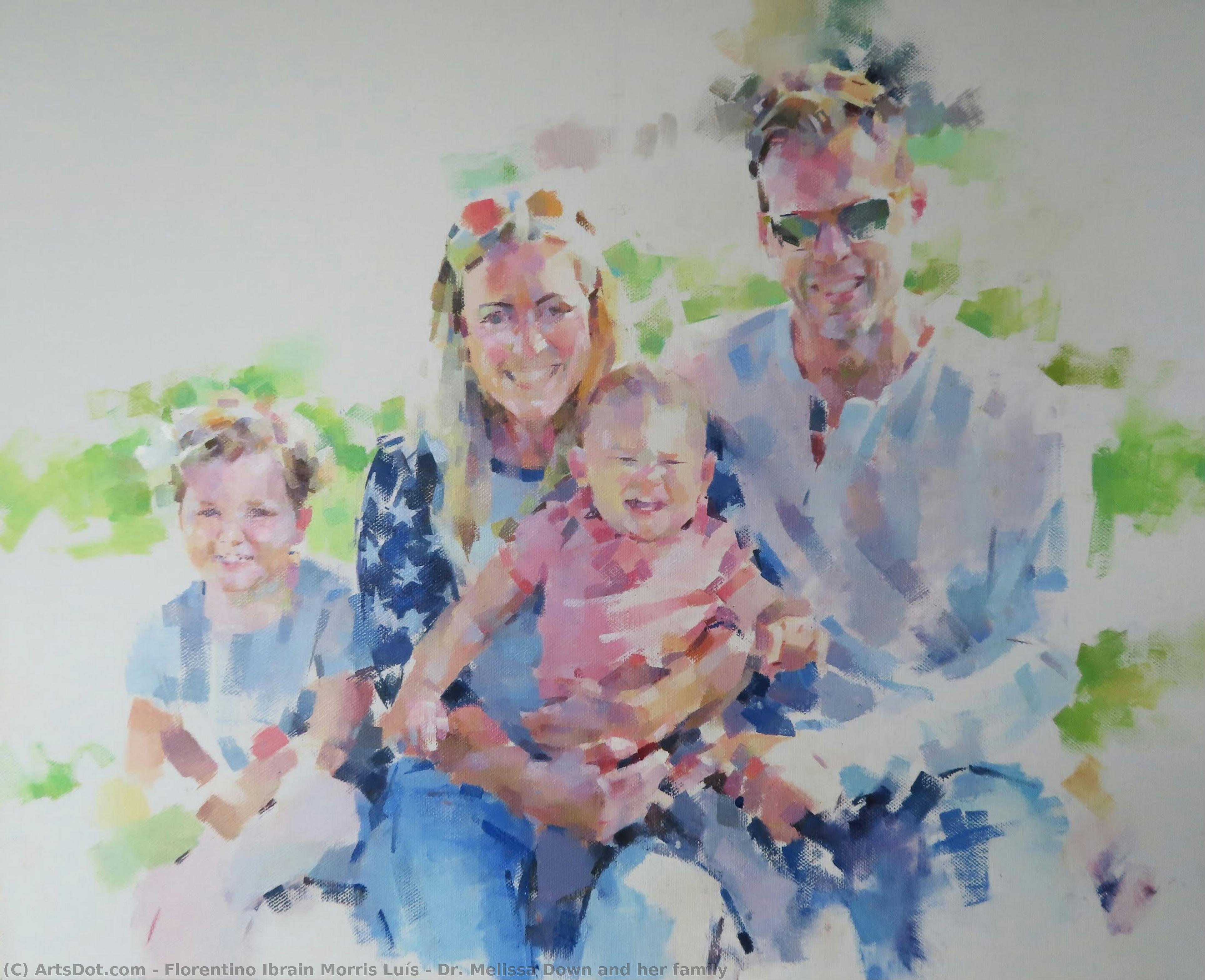 Dr. Melissa Down And Her Family — Florentino Ibrain Morris Luís