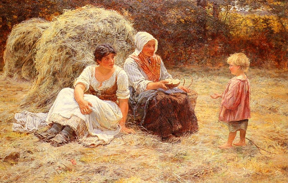 Midday Rest — Frederick Morgan