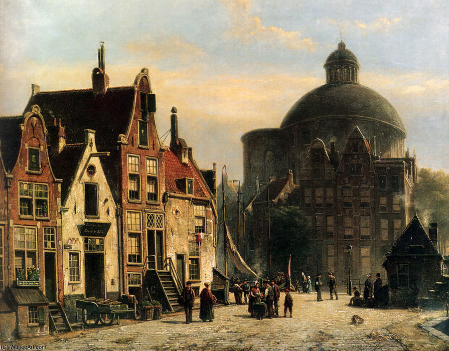 De Lutherse Kerk Amsterdam — Willem Koekkoek