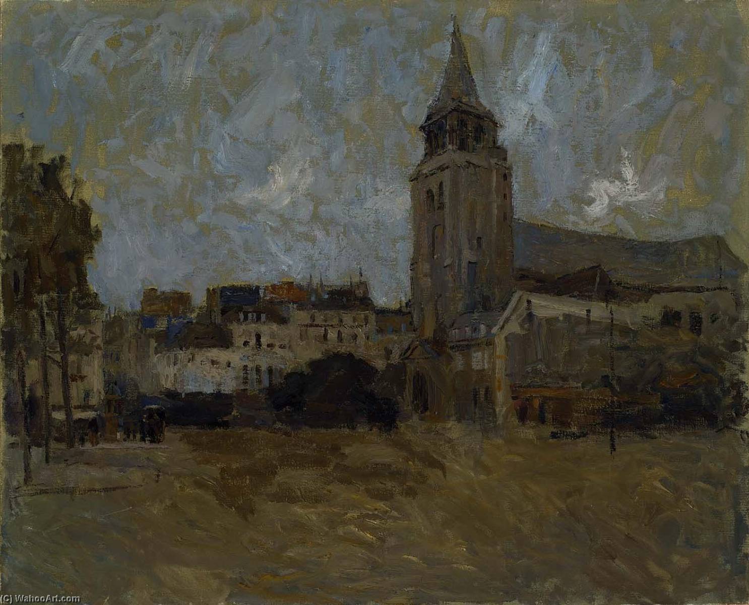 Place St. Germain Des Pres — Frank Edwin Scott