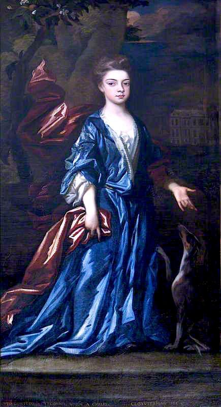 Eleanor Brownlow, Later Viscountess Tyrconnel, As A Young Girl — Johann Closterman