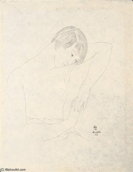 Femme Accoundée — Léonard Tsuguharu Foujita
