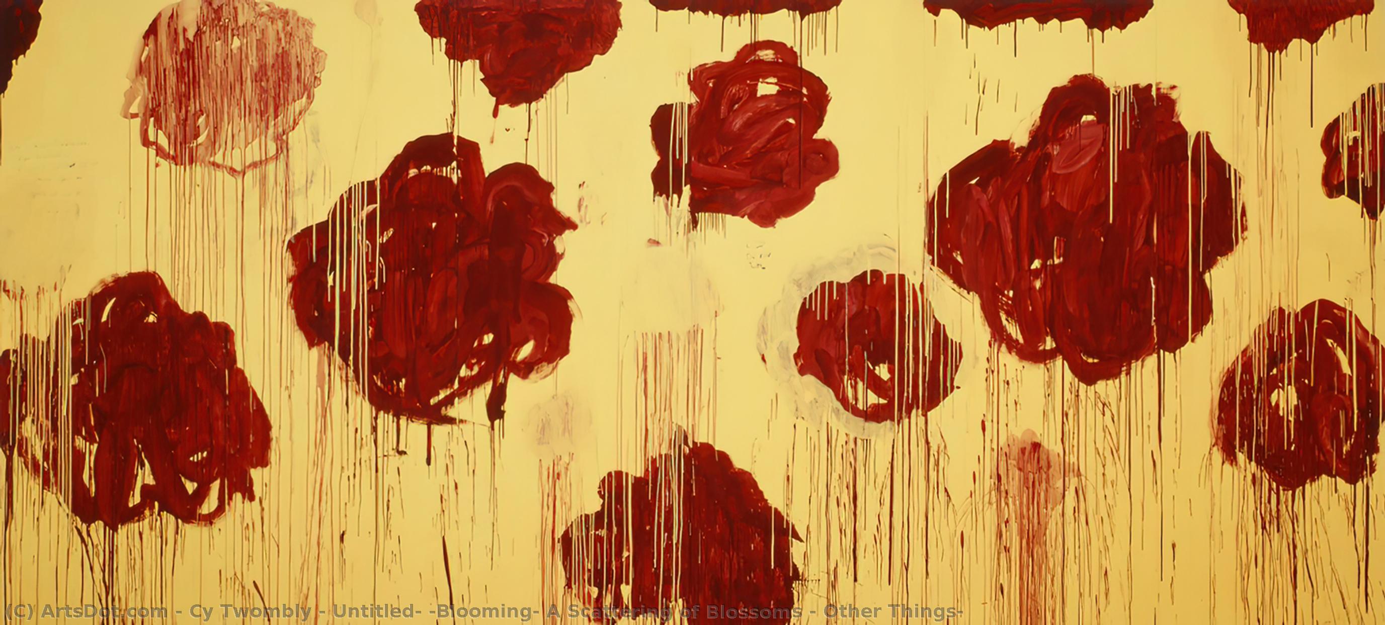 Untitled, (blooming, A Scattering Of Blossoms ^ Other Things) — Saj Tvombli