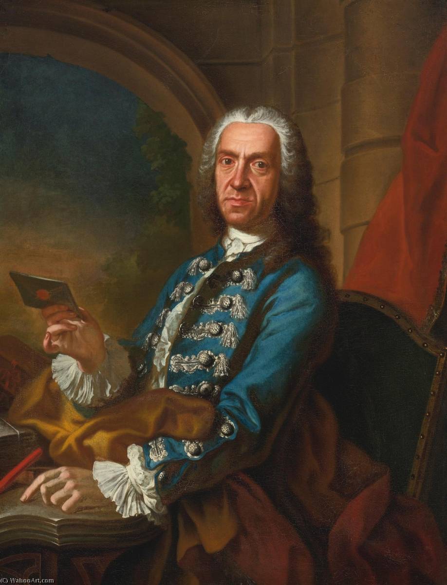 Portrait Of A Gentleman — Giuseppe Bonito