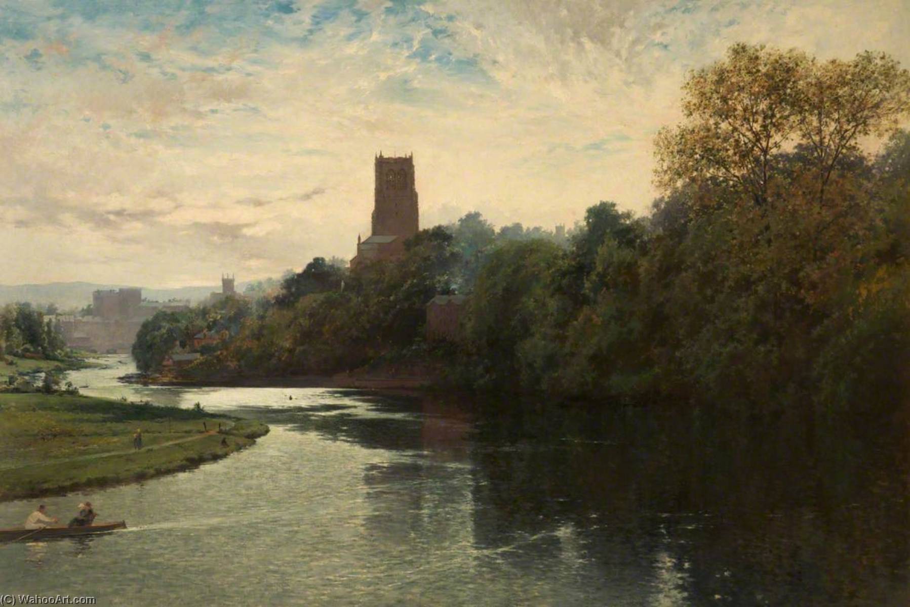 Chester With St John's Church — John Finnie