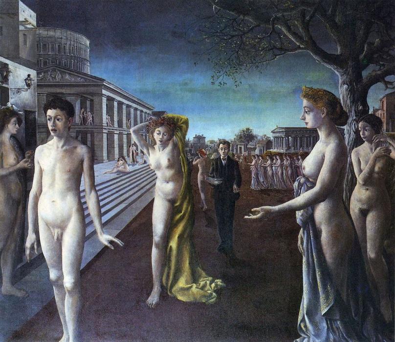 Dawn Over The City — Paul Delvaux