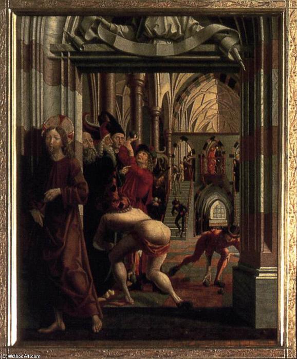 St Wolfgang Altarpiece: The Attempt To Stone Christ — Michael Pacher