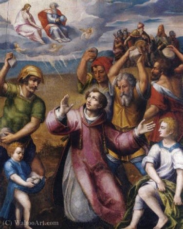 The Martyrdom Of Saint Stephen — Juan De Juanes