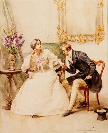 The Suitor — Madeleine Jeanne Lemaire
