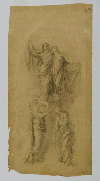 Angel Placing The Seal — John La Farge