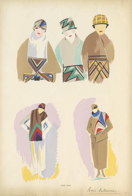 Fashion Illustration — Sonia Delaunay (sarah Ilinitchna Stern)