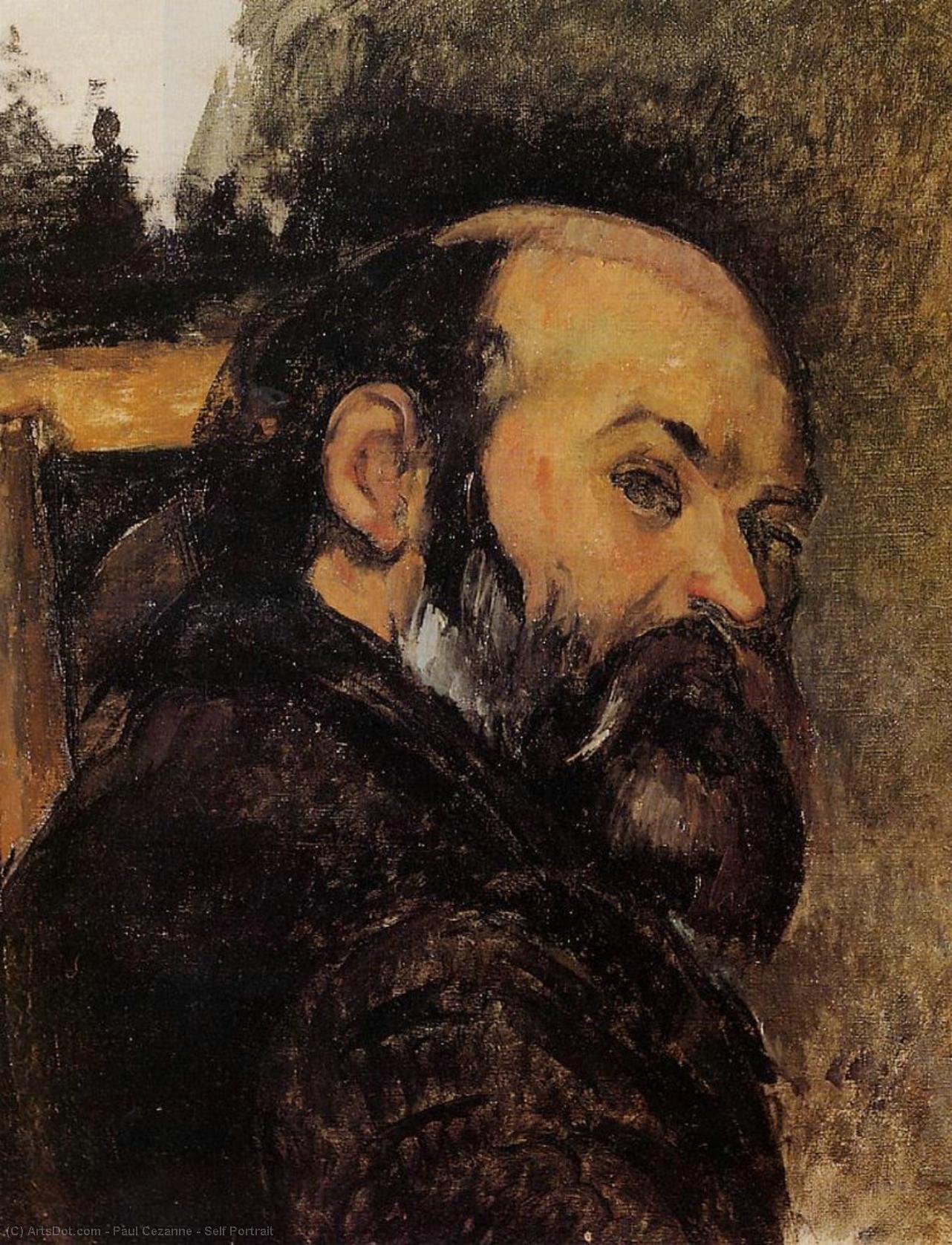 Self Portrait — Поль Сезанн