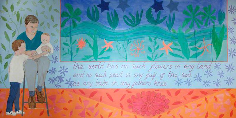 Father, Son And Baby — Carol Hiles