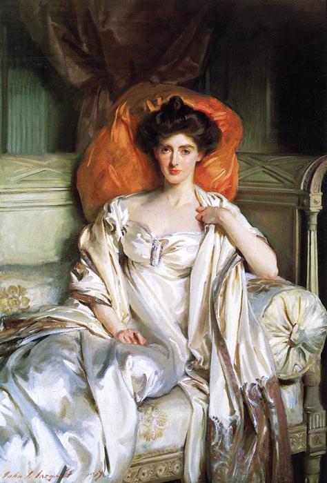 Mrs. Huth Jackson (clara Annabel Caroline Grant Duff) — John Singer Sargent