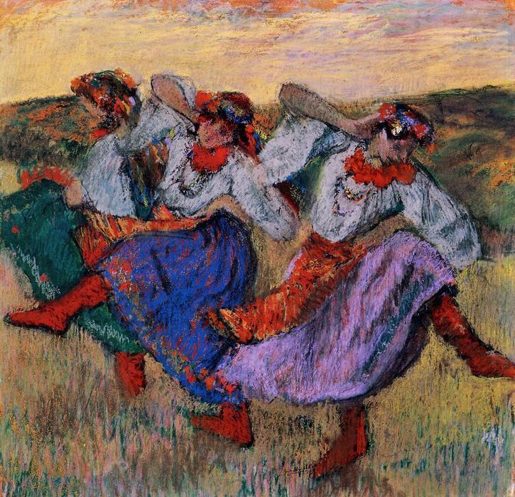 Russian Dancers — Edgar Degas