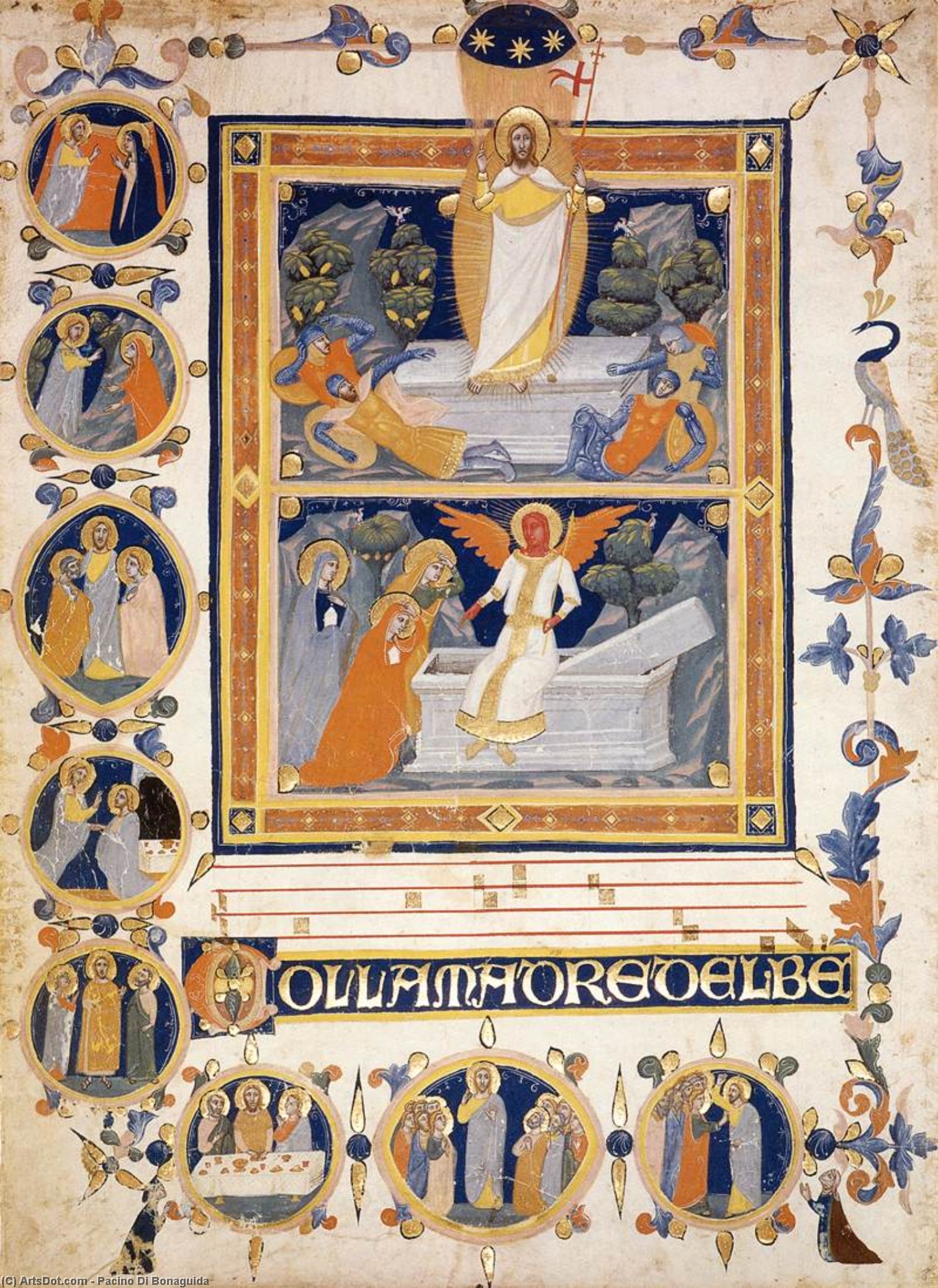 Laudario Of The Compagnia Di Sant'agnese — Pacino Di Bonaguida