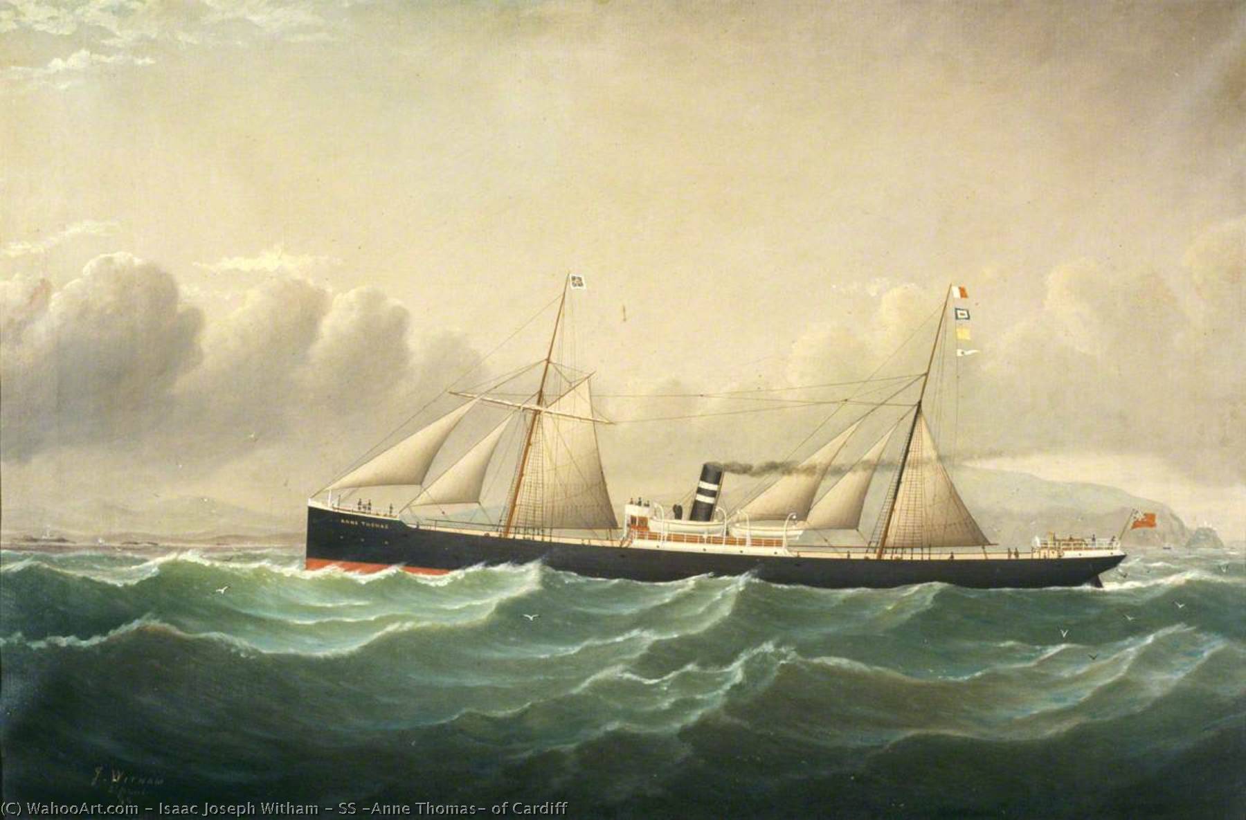 Ss 'anne Thomas' Of Cardiff — Isaac Joseph Witham