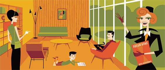 Welcome To Your Beautiful New Lifestyle — Josh Agle (shag)
