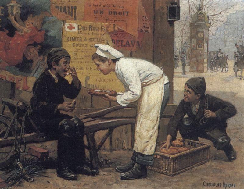 The Cunning Thief — Paul Charles Chocarne Moreau