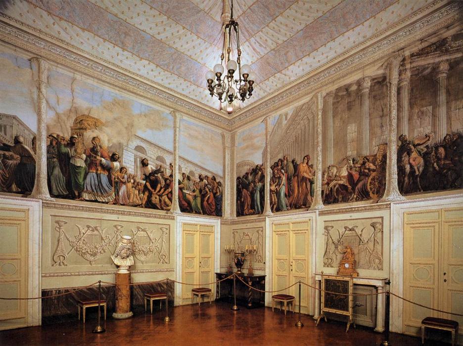 View Of The Room Of The Ark — Luigi Ademollo