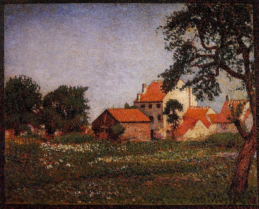 Houses At La Hulpe — Georges Lemmen