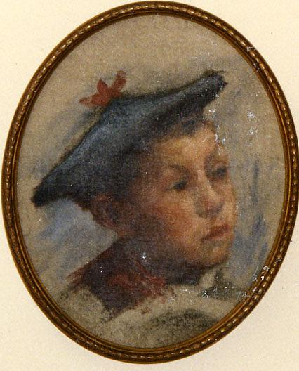 Study Choir Boy, (painting) — Katherine Beatrice Mcnaughton Mowry