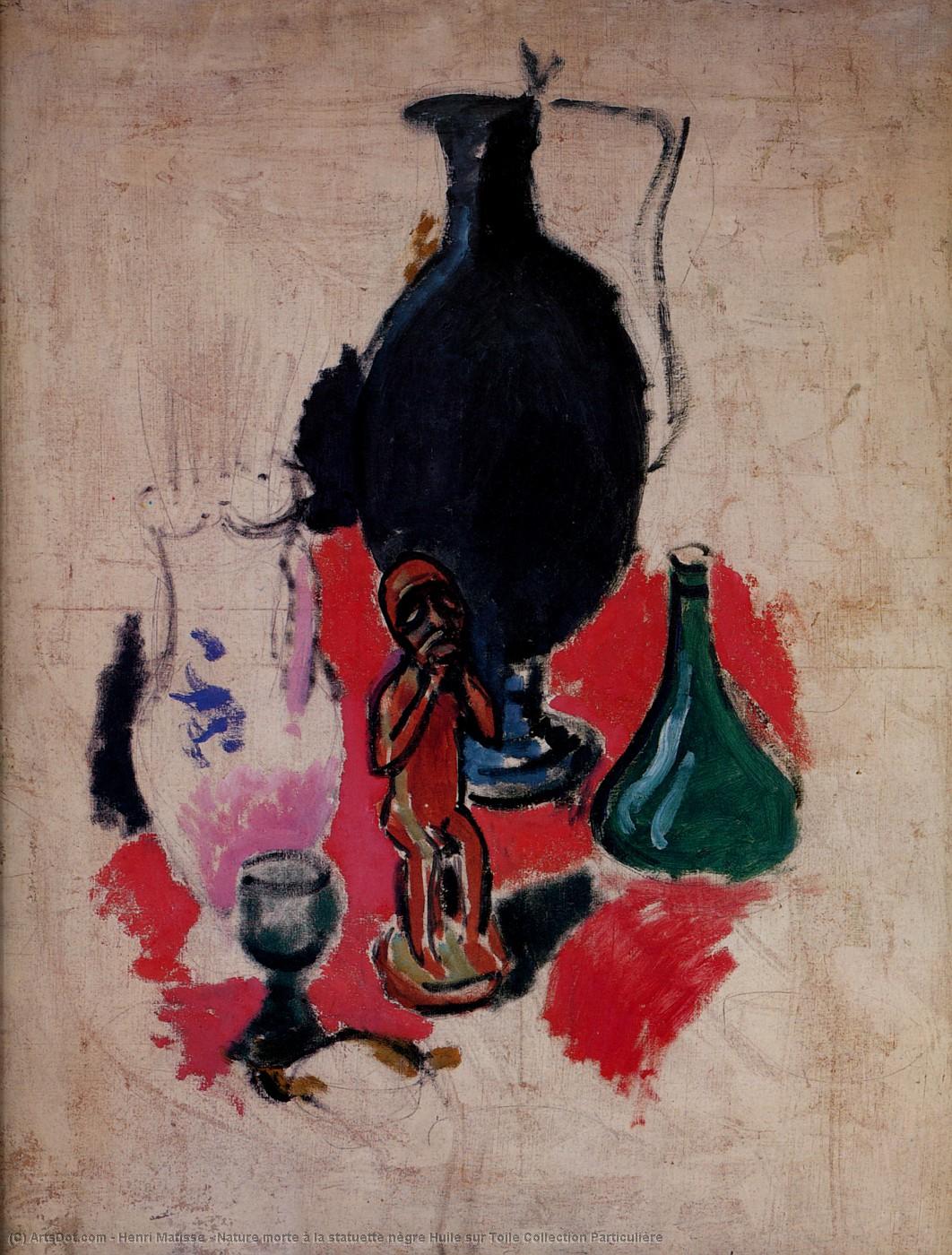 Naturaleza Muerta Con Estatuilla Negra — Henri Matisse