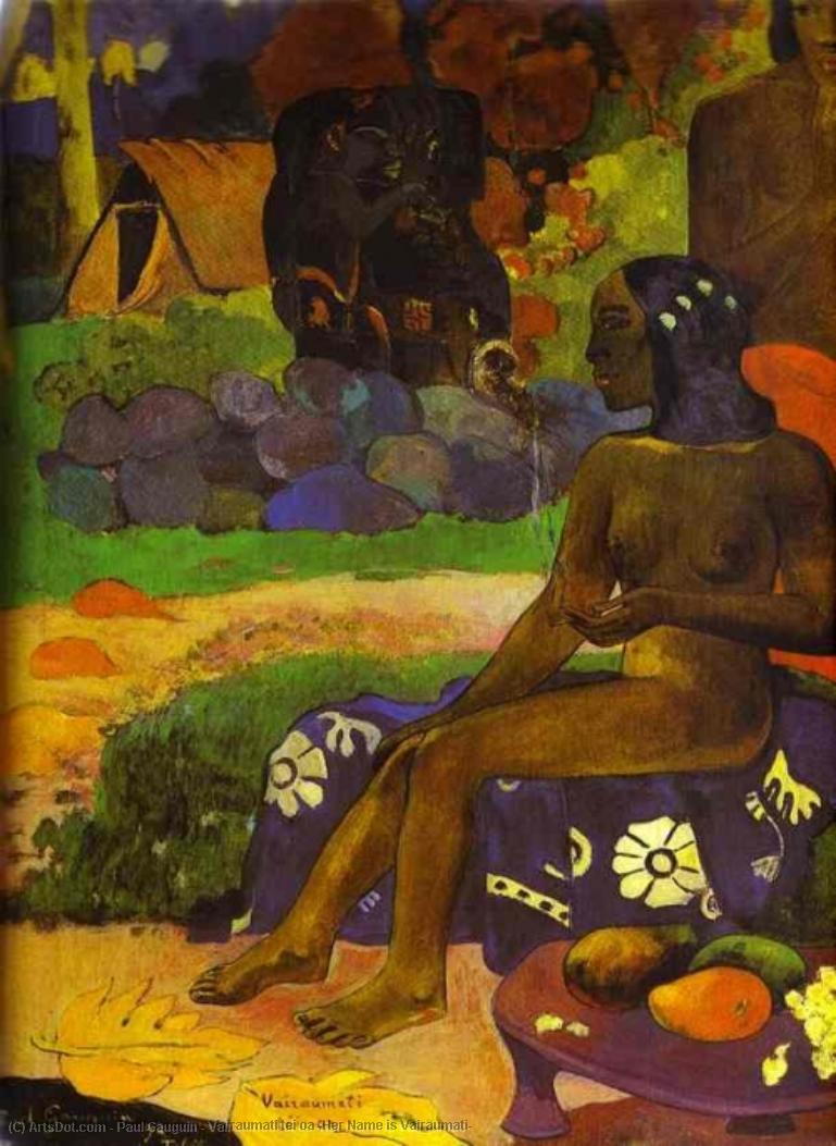 Vaïraumati Tei Oa (her Name Is Vairaumati) — Eugène Henri Paul Gauguin