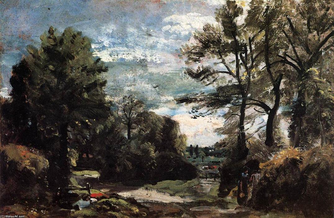 A Lane Near Flatford — Джон Констебл