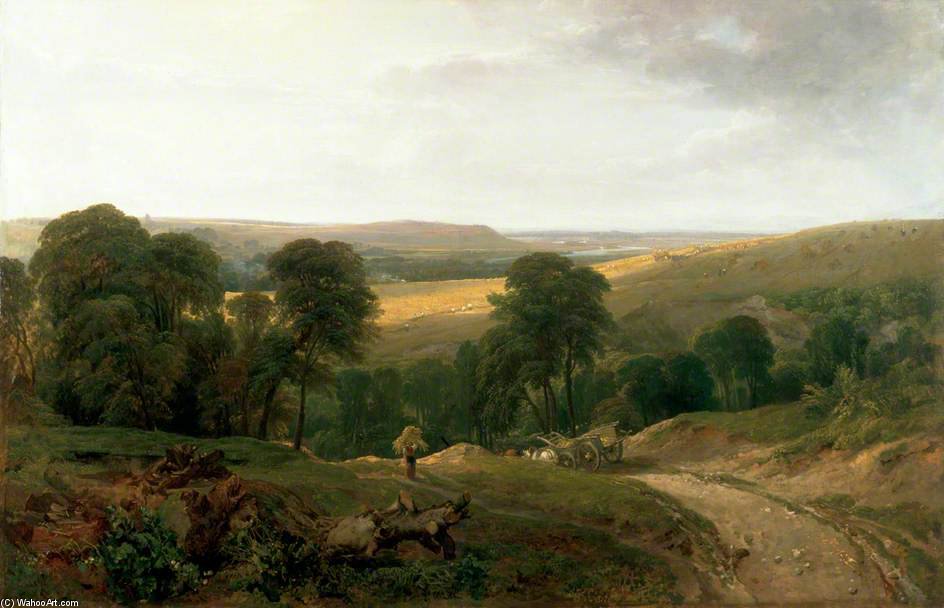 Landscape With A Waggon — Пьер Де Винт