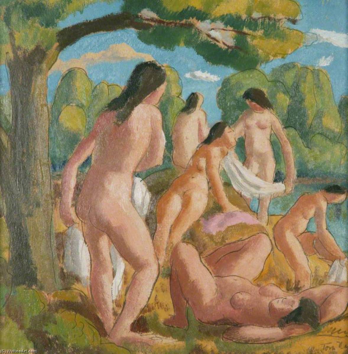 Bathers, 1926 — Thomas Saunders Nash