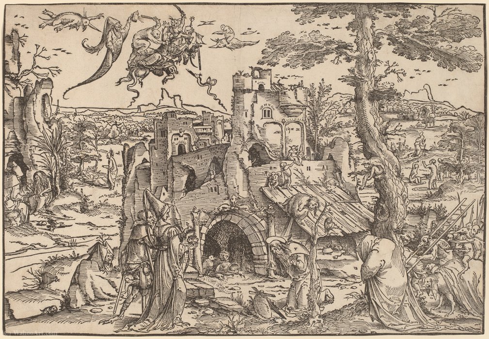 The Temptation Of Saint Anthony — Jerónimo Coc