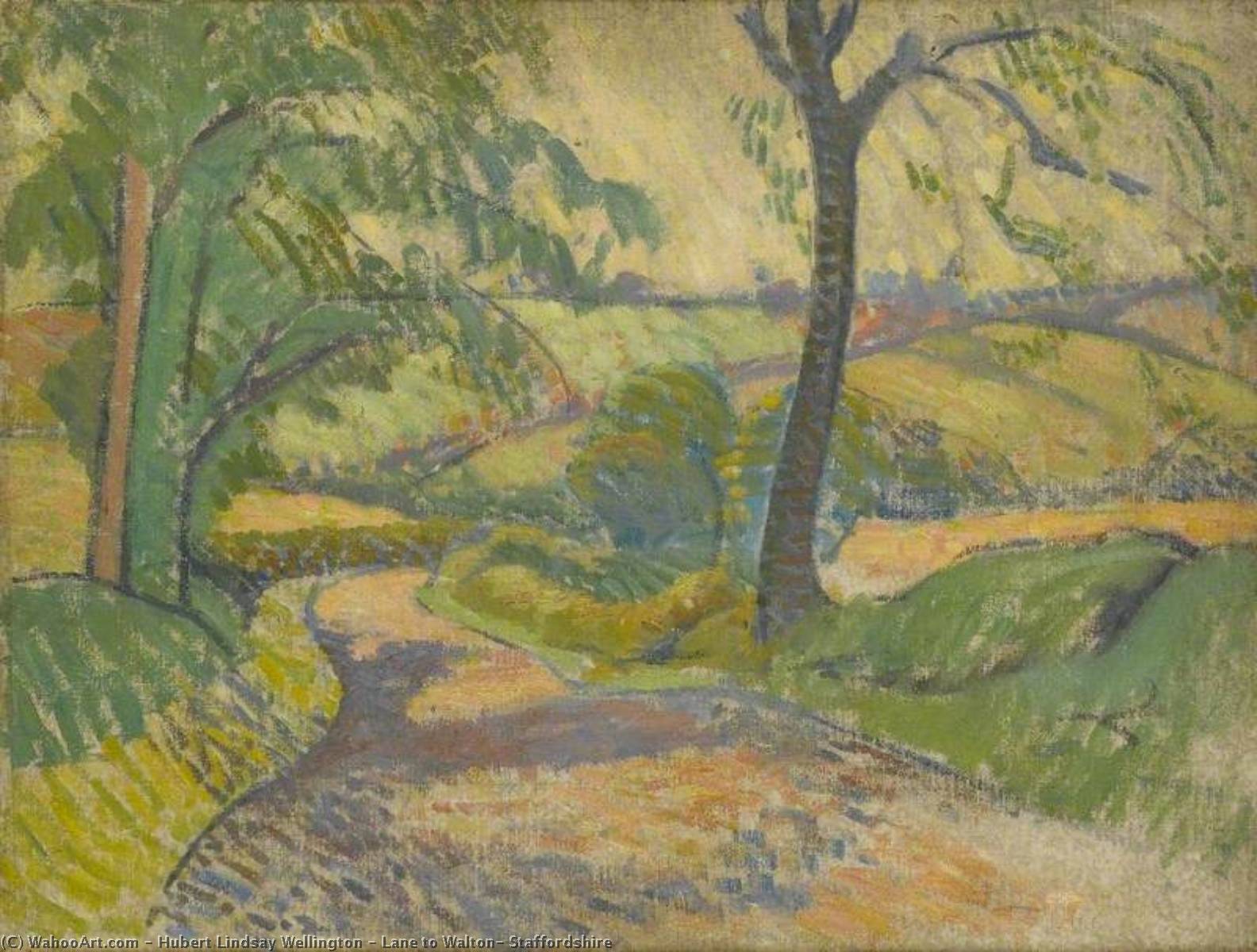 Lane To Walton, Staffordshire — Hubert Lindsay Wellington