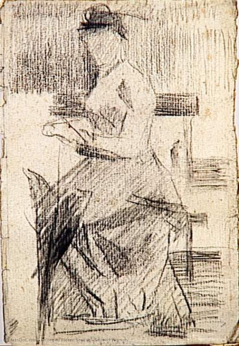 Seated Woman — Žorž Pjer Ser