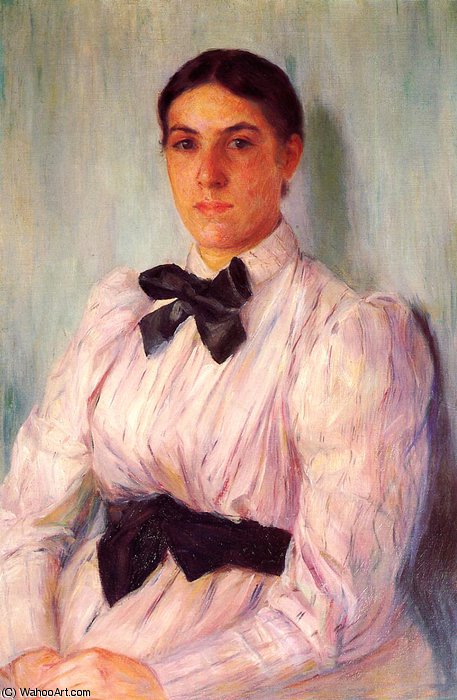 Portrait Of Mrs. William Harrison — Mary Stevenson Cassatt
