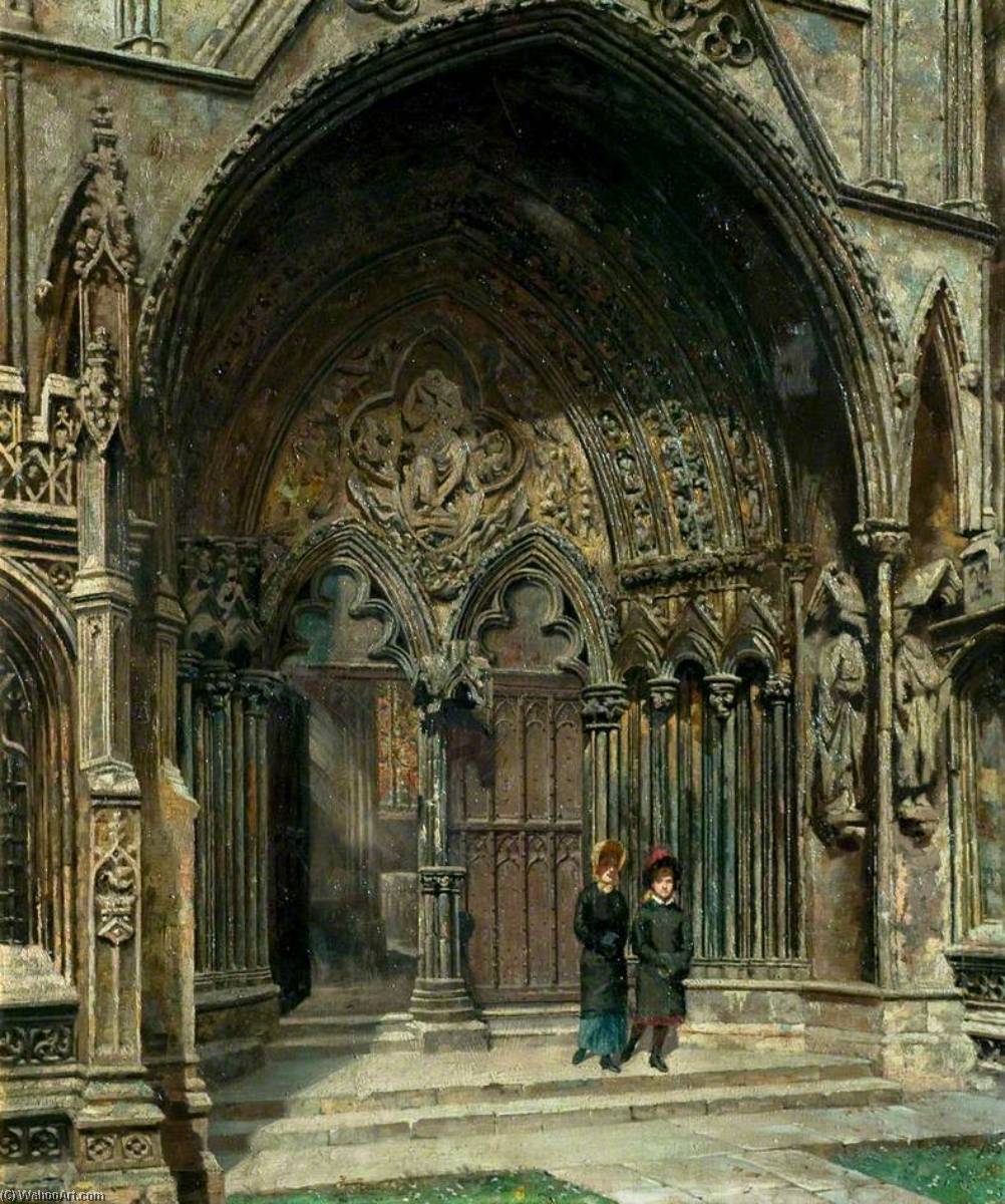 The Judgement Porch, Lincoln Cathedral — Frederick Hall
